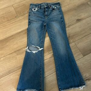 American Eagle, super high-rise flare